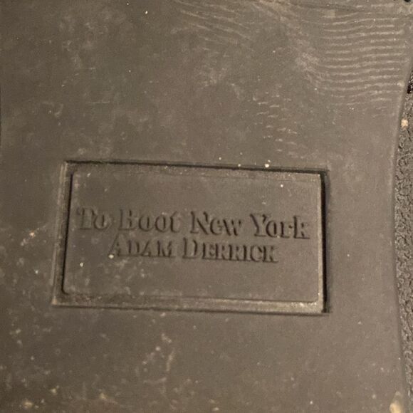 To Boot New York Adam Derrick Gray Chelsea Boots Suede Ankle size 10 - Picture 7 of 9